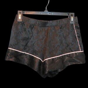 🌸Victoria's Secret Women's Black and Pink Pajama Shorts🌸